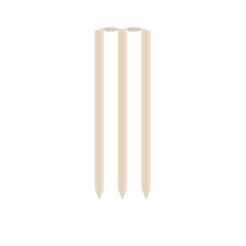 800x800 Free Clipart Cricket Stumps And Rails Casino