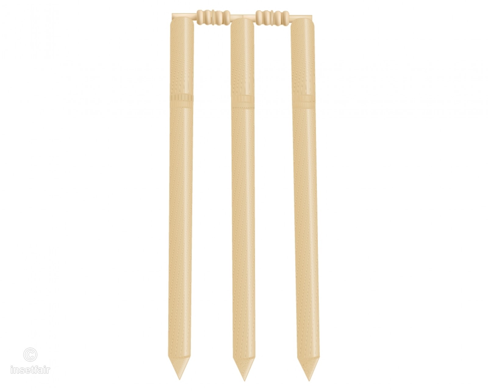1600x1281 Wooden Cricket Stumps Vector Illustration Free Png Image