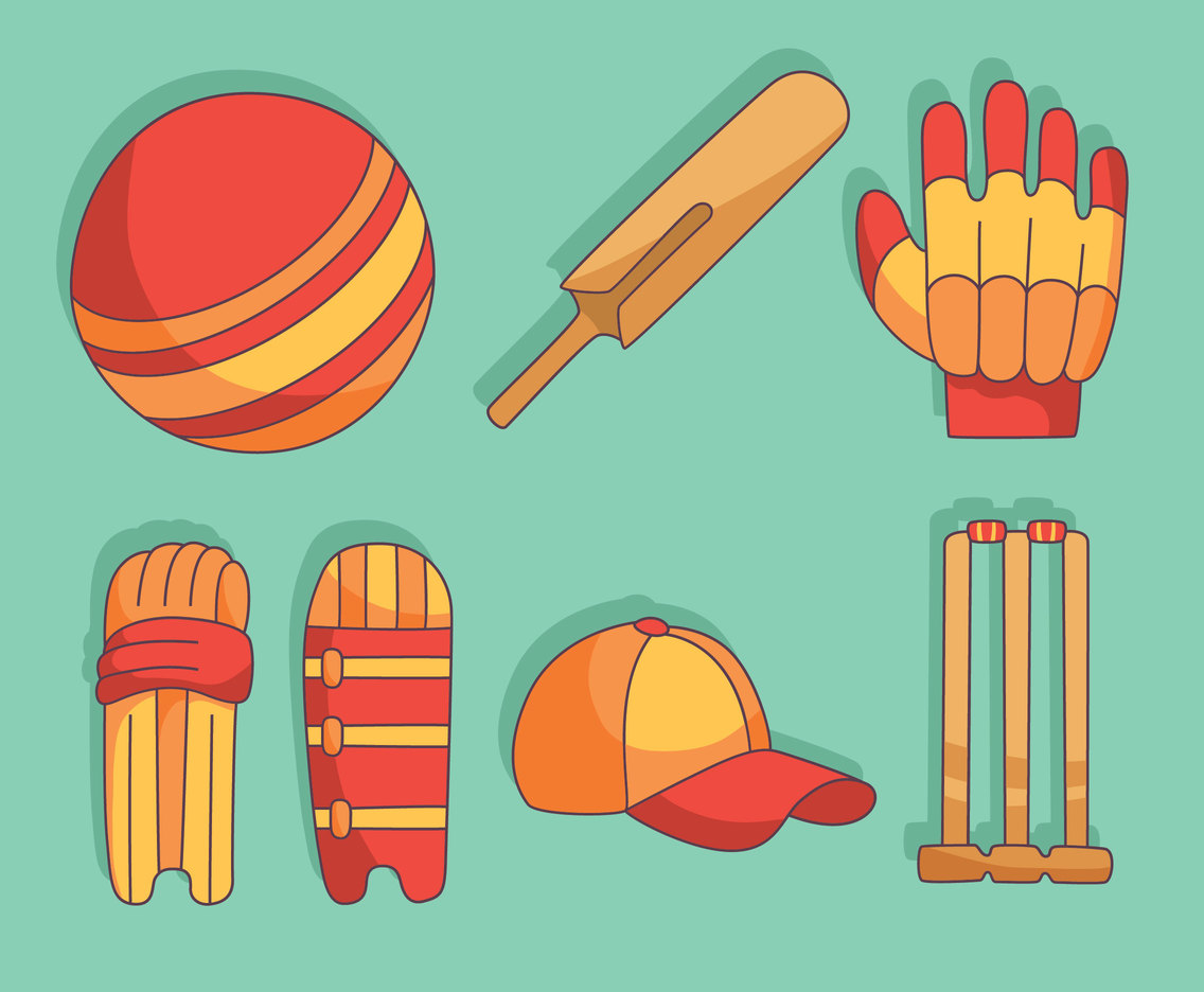 1136x936 Cricket Element Vector Vector Art Graphics