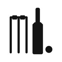 200x200 Cricket Stump Free Vector Art