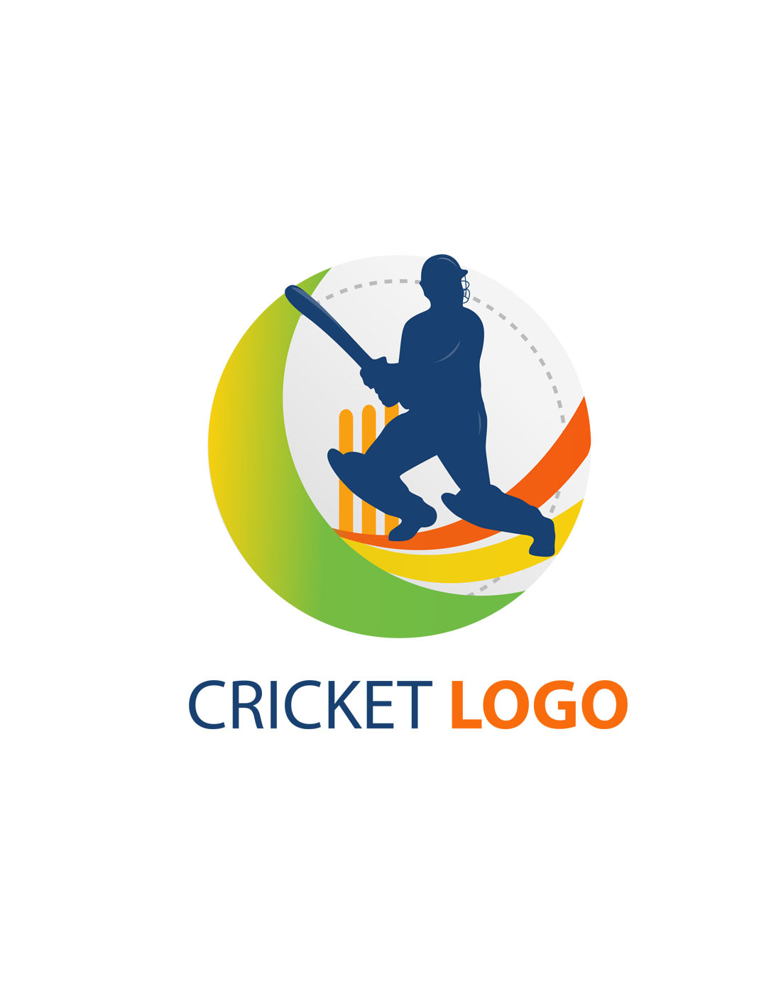 1100x1400 Cricket Vector Logo Templates