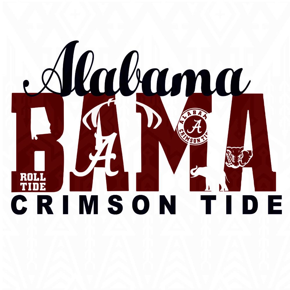 1000x1000 Alabama Crimson Tide Logo Vector