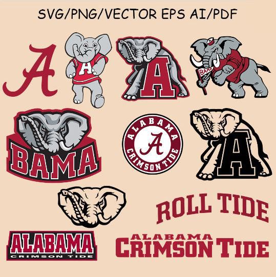 Crimson Tide Logo Vector at Vectorified.com | Collection of Crimson ...