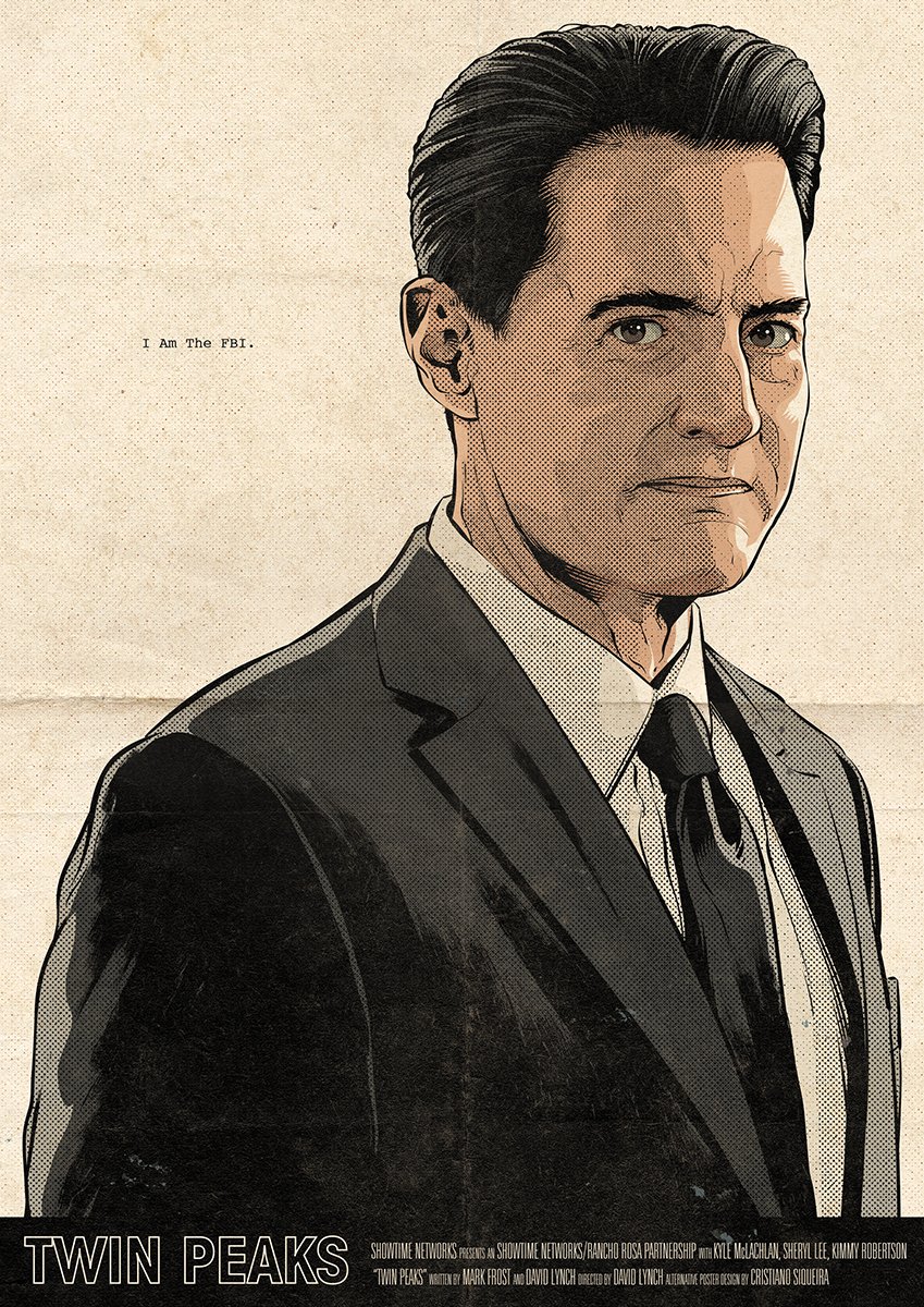 849x1200 Crisvector Twin Peaks Part Fubiz Media
