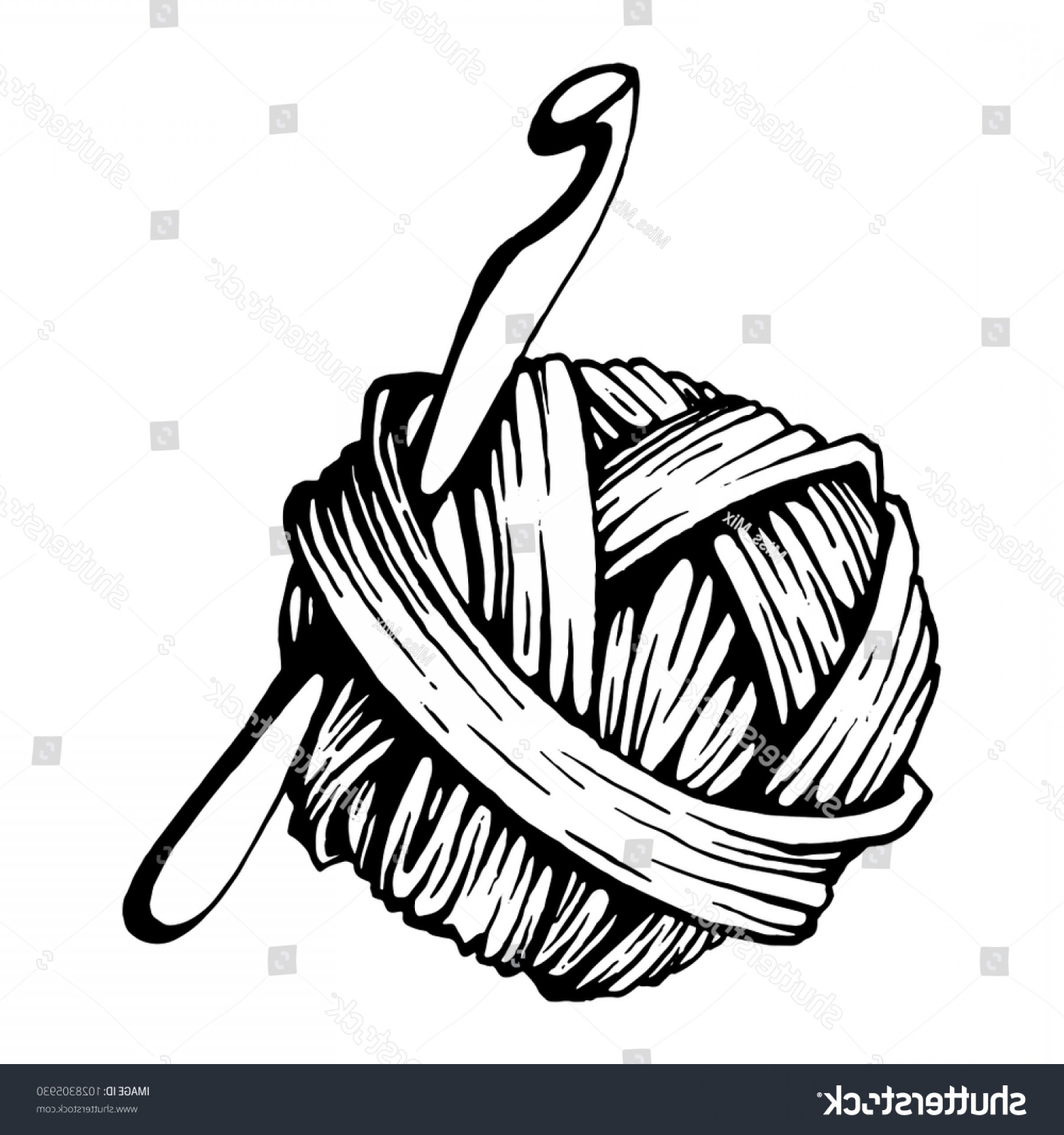 1800x1920 Crochet Vector Catamart