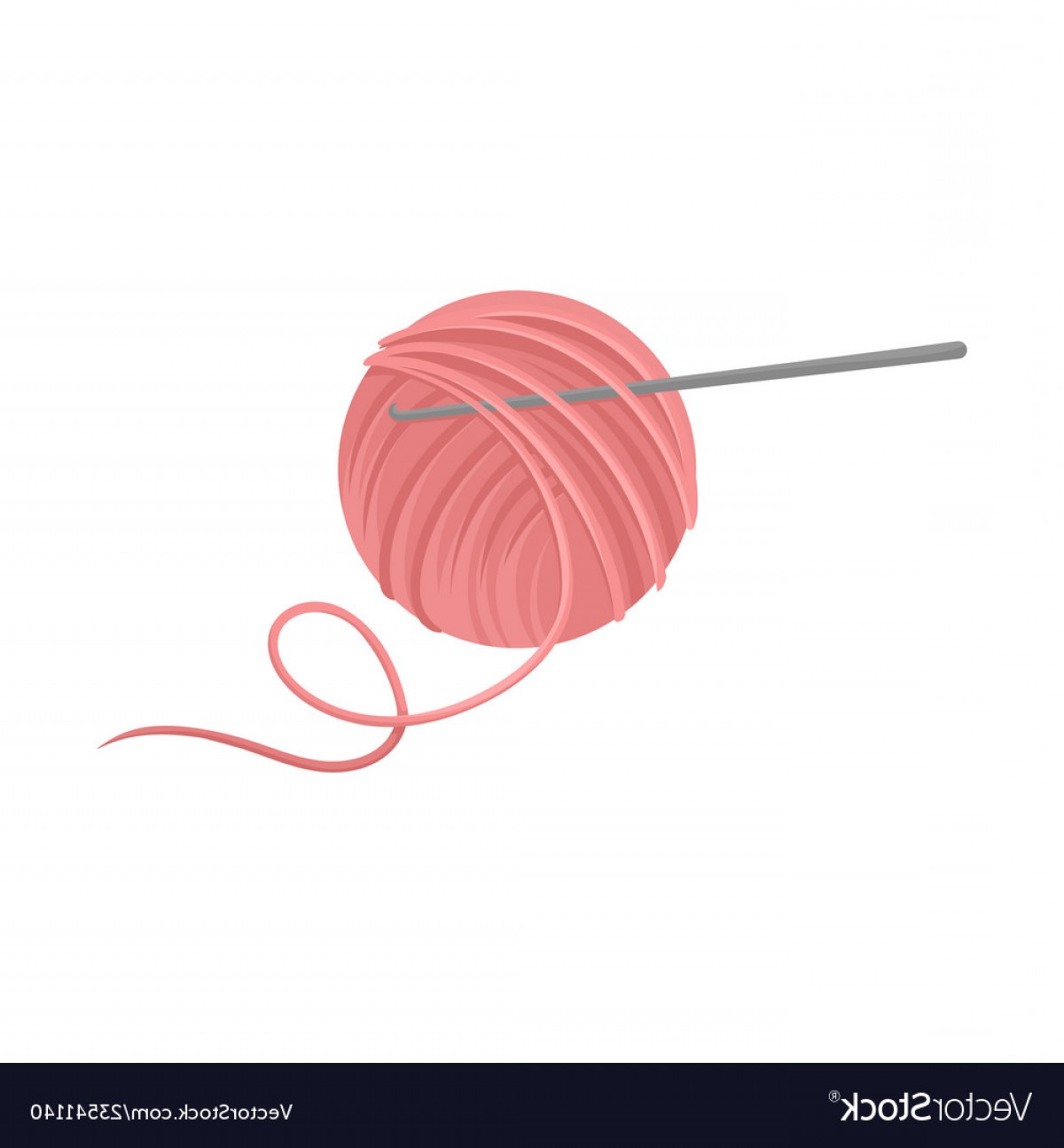 1200x1294 Crochet Yarn Ball Vector Wallkeeper