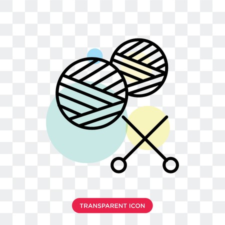 450x450 Crochet Vector Icon Isolated On Transparent Background, Crochet