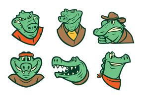 Crocodile Free Vector Art 286x200 Crocodile Free Vector Art