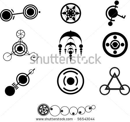 450x423 Vector Images, Illustrations And Cliparts Crop Circle Designs