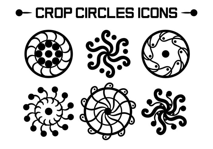 700x490 Crop Circles Free Vector Art