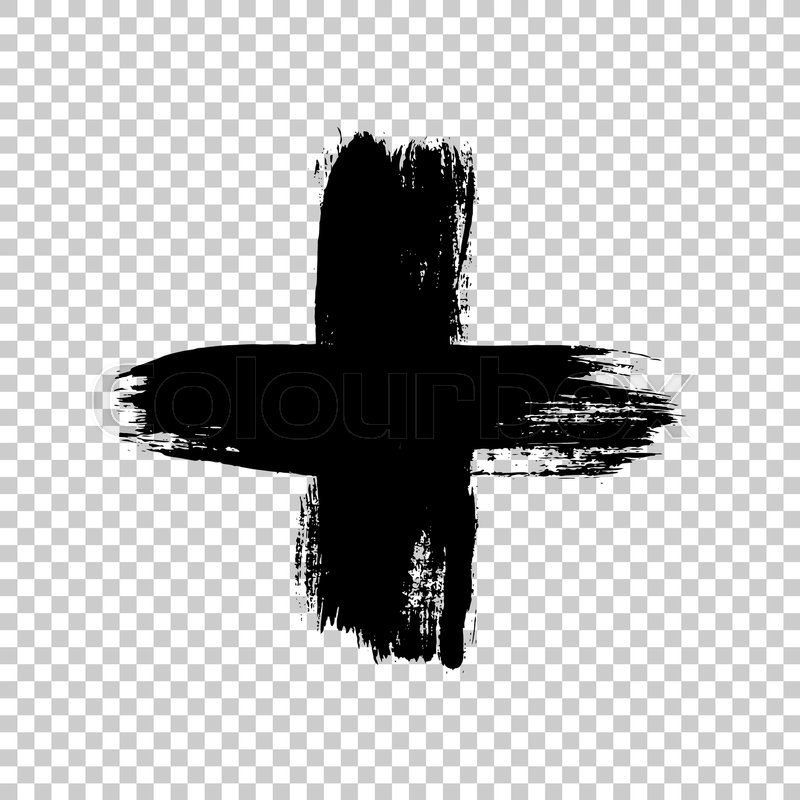 800x800 Hand Drawn Cross Grunge Cross Cross Stock Vector Colourbox