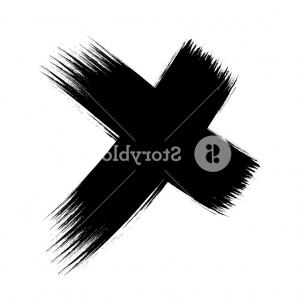 300x300 Smear Black Brush Background Vector Clipart Soidergi