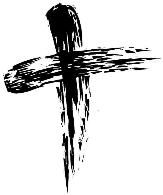 536x640 Cross Brush Png Vector, Clipart