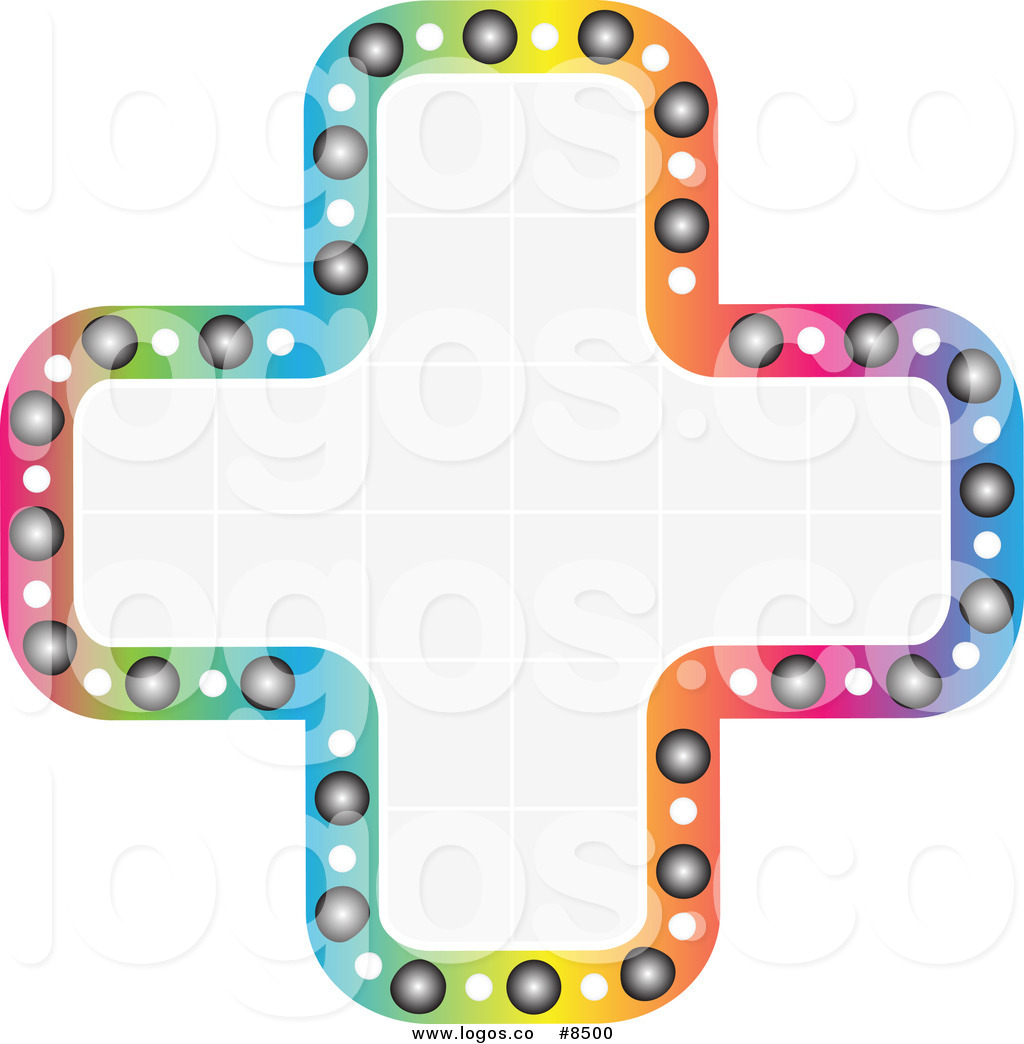 Royalty Free Clip Art Vector Logo Of A Colorful Outlined Cross 1024x1044 Royalty Free Clip Art Vector Logo Of A Colorful Outlined Cross