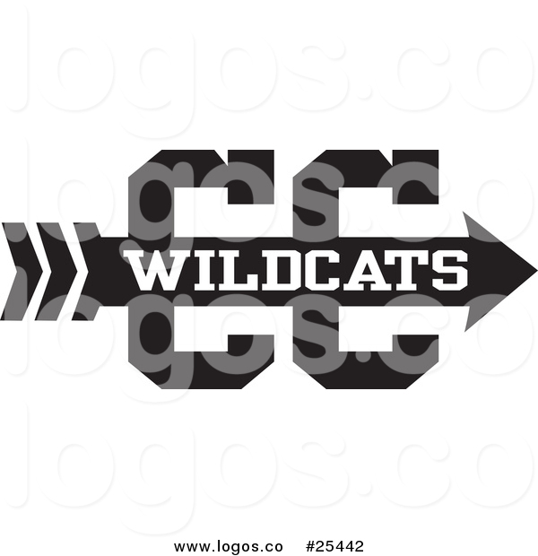 Royalty Free Vector Logo Of A Wildcats Team Cross Country Running 600x620 Royalty Free Vector Logo Of A Wildcats Team Cross Country Running