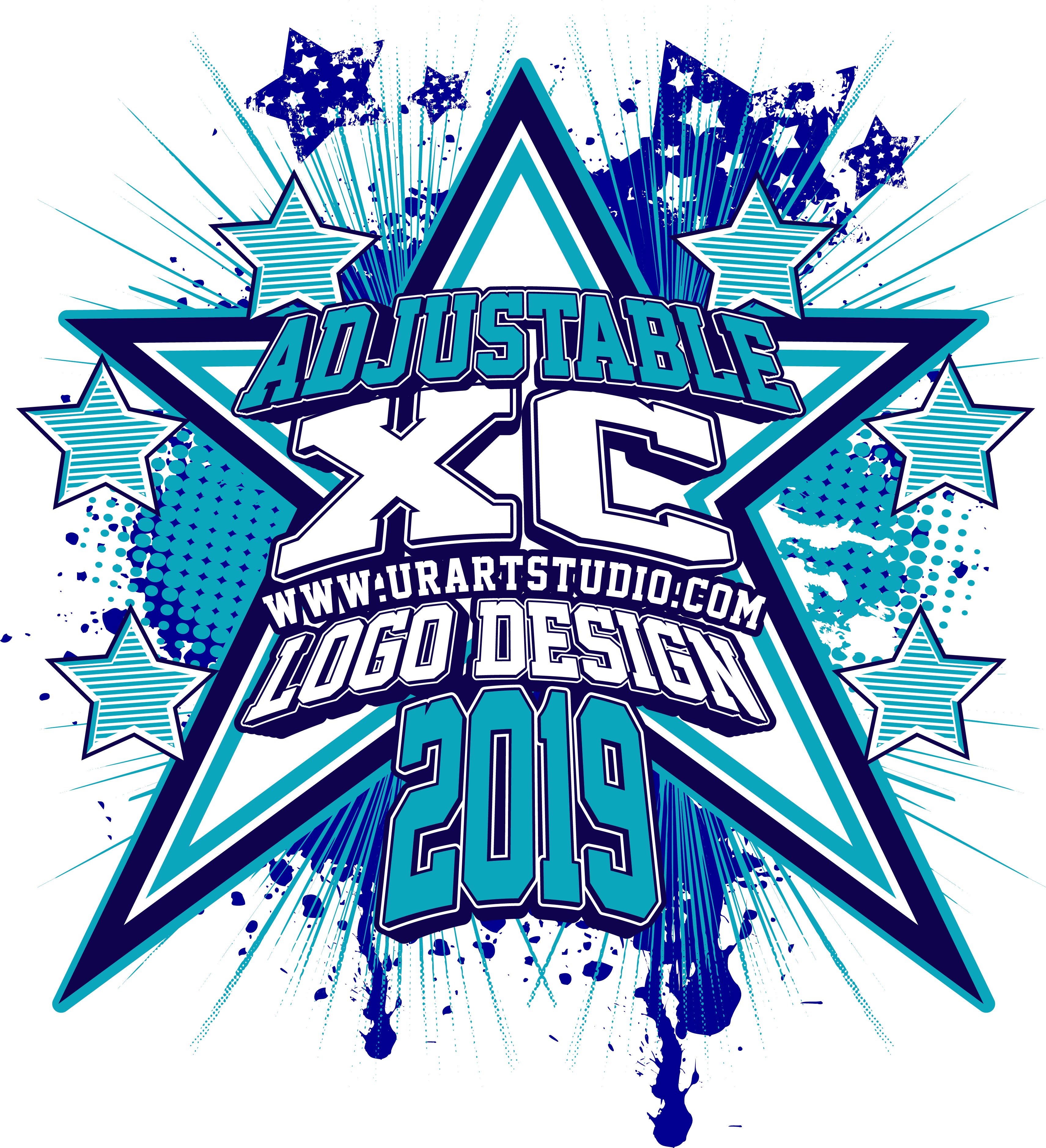 Cross Country Xc Vector Logo Design For Print Pdf 3422x3758 Cross Country Xc Vector Logo Design For Print Pdf