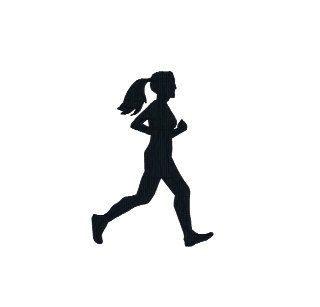 320x307 Collection Of 'cross Country Silhouette' Download More Than