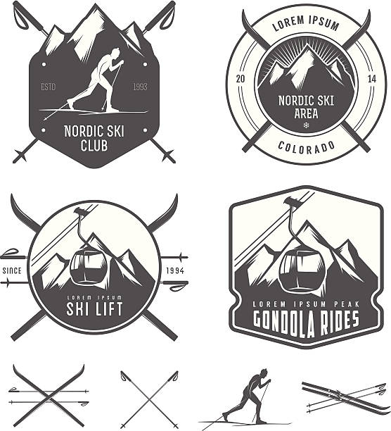 556x612 Nordic Skiing Clipart