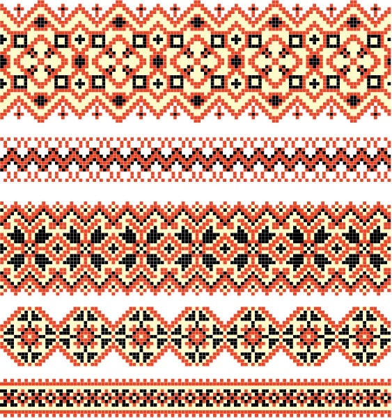 Cross Stitch Patterns Vector Free Vector In Encapsulated 563x600 Cross Stitch Patterns Vector Free Vector In Encapsulated