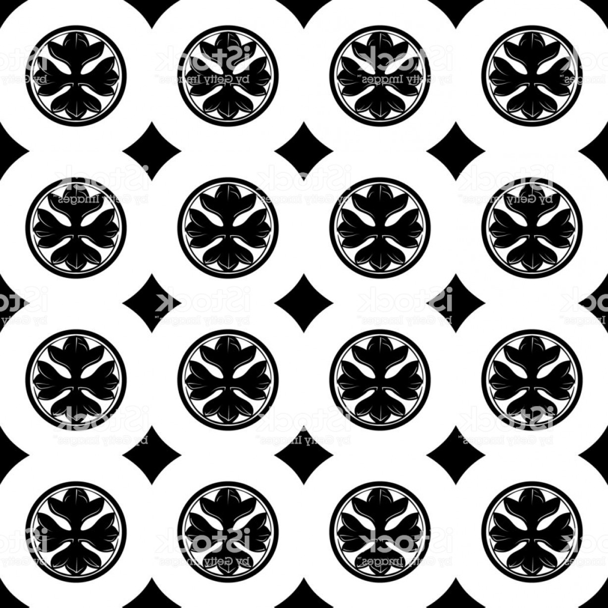 Gothic Cross In The Circle Seamless Pattern Popular Motiff 1228x1228 Gothic Cross In The Circle Seamless Pattern Popular Motiff