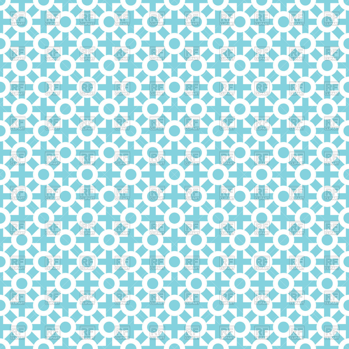 Blue Seamless Pattern With Dots And Crosses Vector Image 1200x1200 Blue Seamless Pattern With Dots And Crosses Vector Image