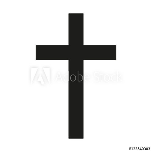 Latin Cross Icon Black Silhouette Ancient Christian Sign Vector 500x500 Latin Cross Icon Black Silhouette Ancient Christian Sign Vector