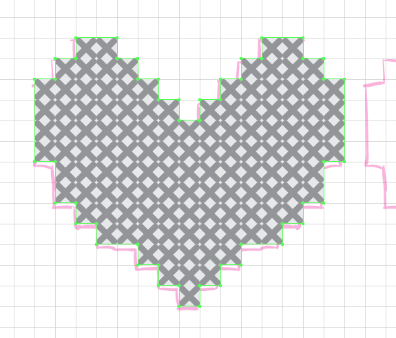 575x491 How To Create A Vector Cross Stitch Effect In Adobe Illustrator