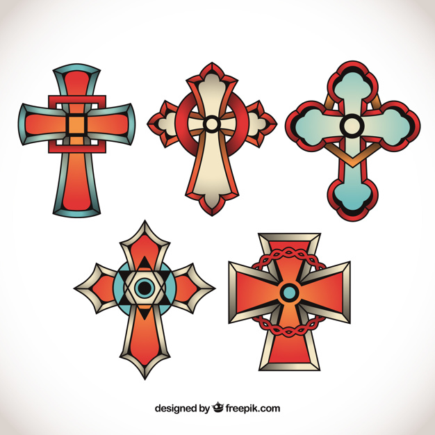 Cross Tattoo Collection Vector Free Download 626x626 Cross Tattoo Collection Vector Free Download