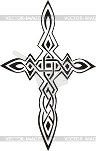Tribal Cross Tattoo 190x300 Tribal Cross Tattoo