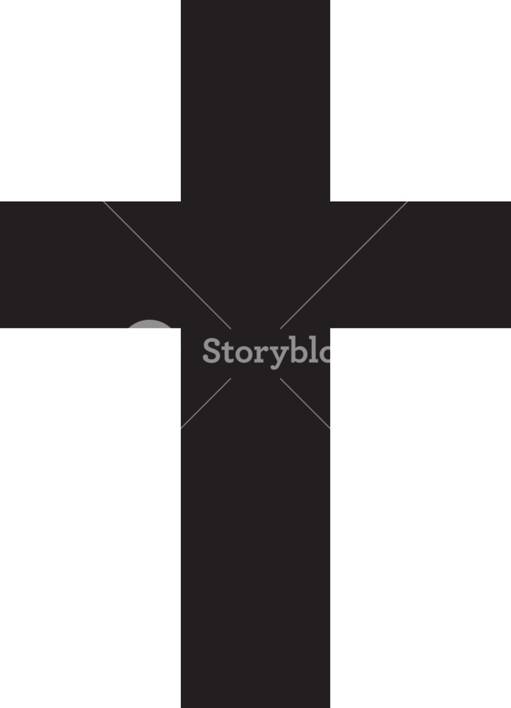 Cross Vector Element Royalty Free Stock Image 723x1000 Cross Vector Element Royalty Free Stock Image