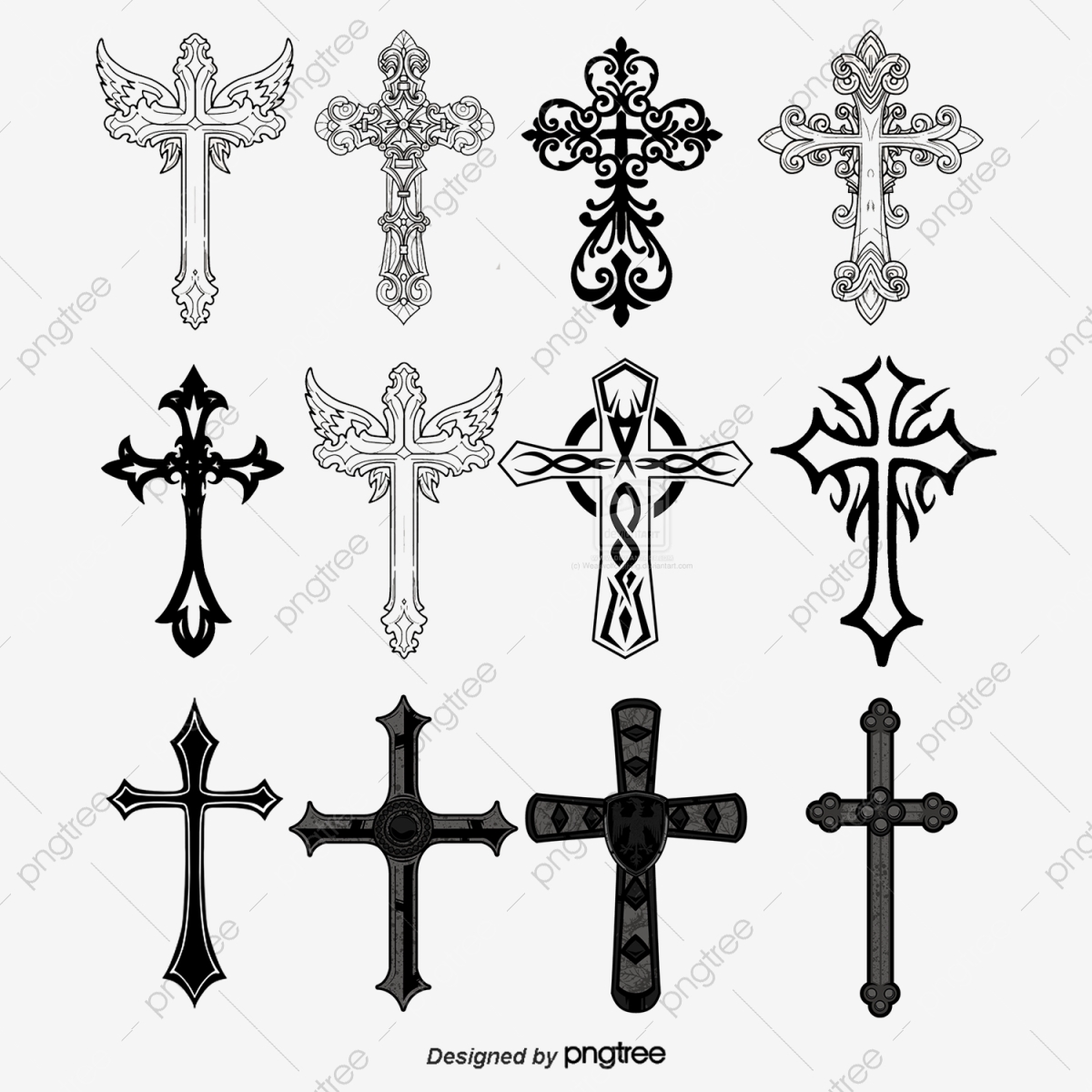 Vector Cross, Cross, Religion, Christ Png And Vector 1200x1200 Vector Cross, Cross, Religion, Christ Png And Vector