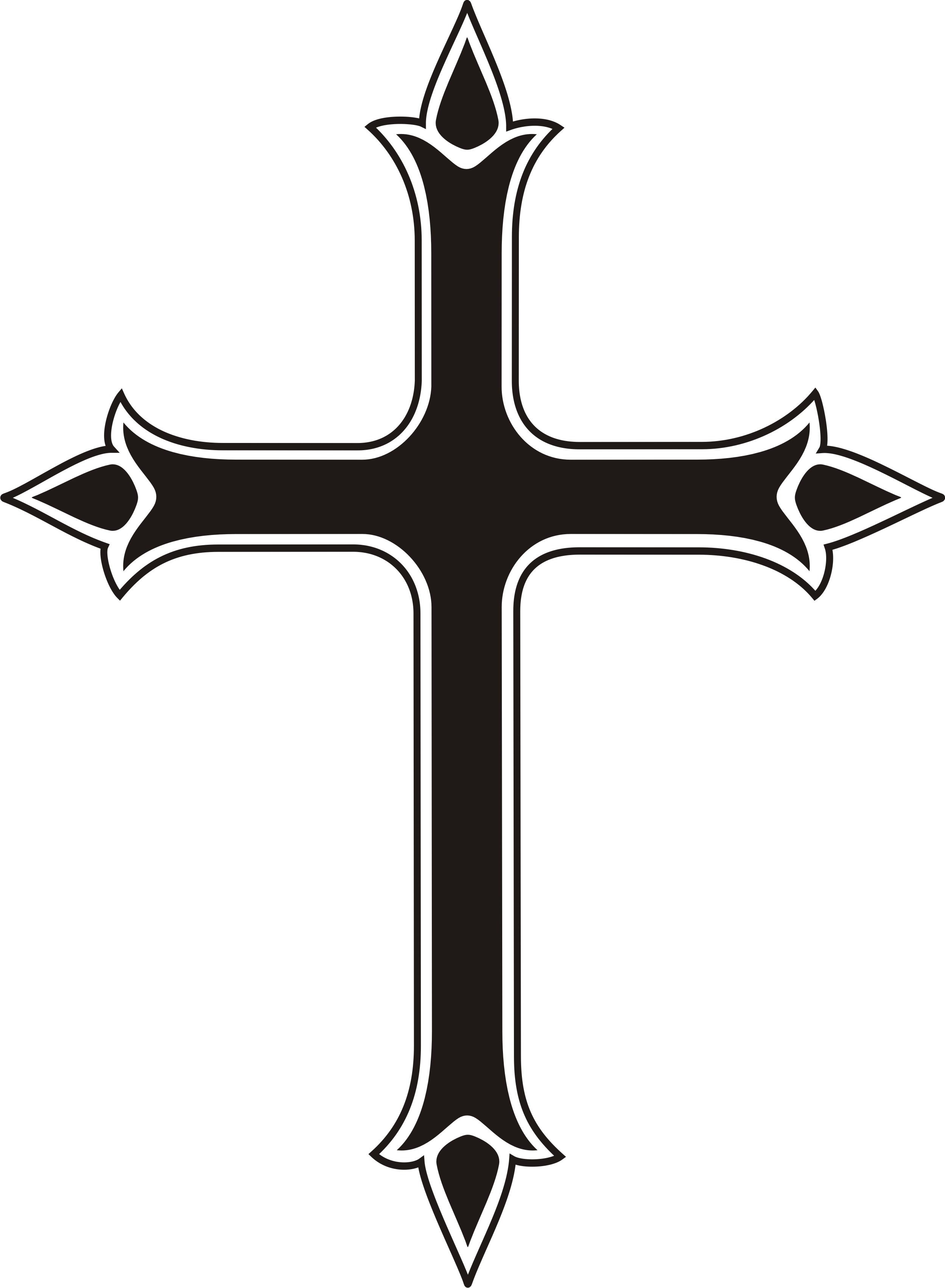 Vector Cross Group With Items 2497x3402 Vector Cross Group With Items