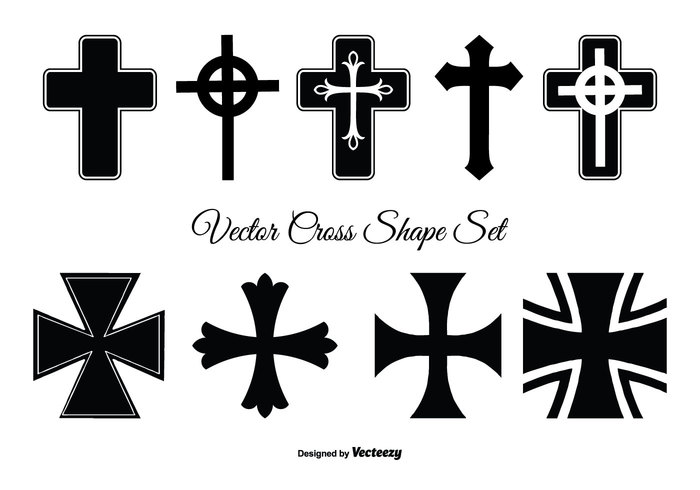 700x490 Assorted Cross Shape Set Free Vectors Ui Download