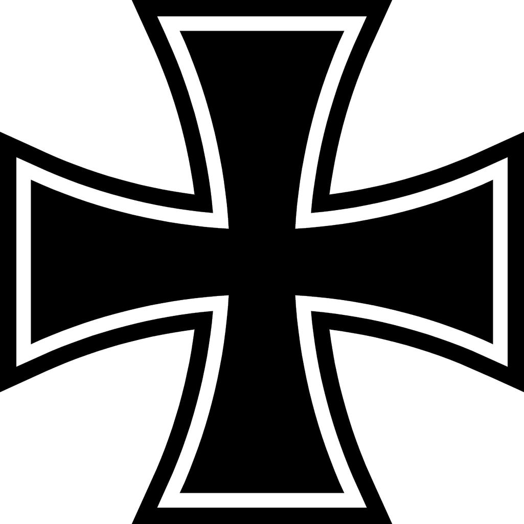1025x1025 Iron Cross Dxf Free Download