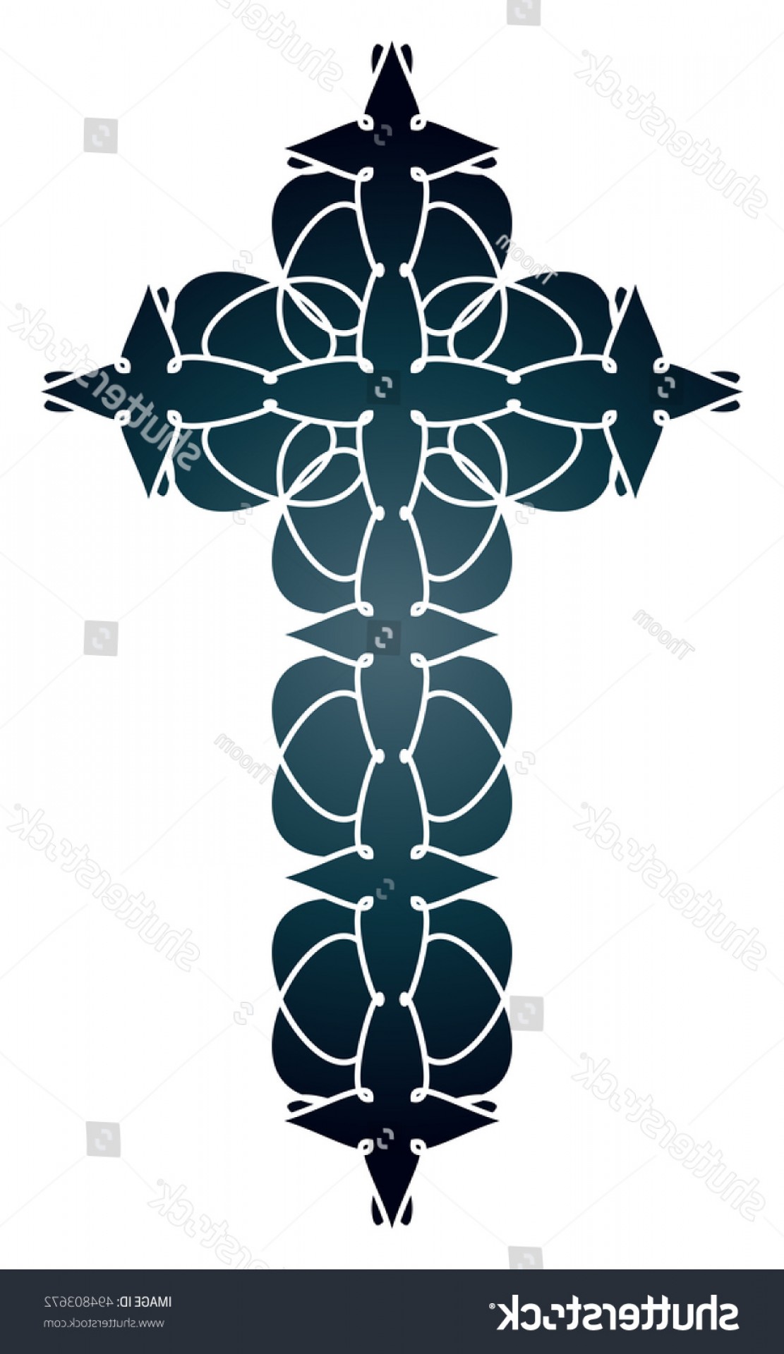 1111x1920 Decorative Ornamental Christian Cross Simple Elegant Savoyuptown