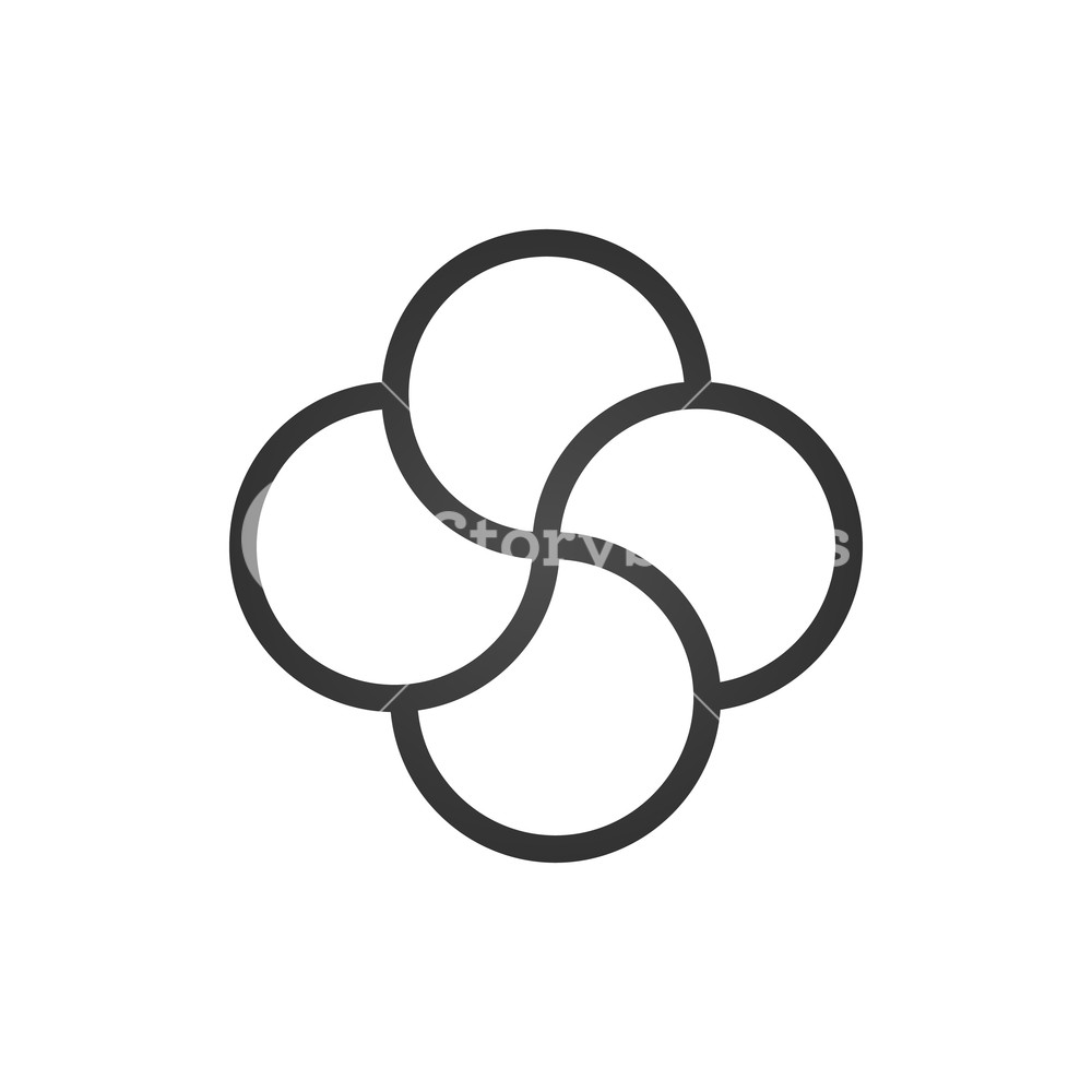 Quadruple Knot Vector, Tattoo Design Vector, Cross Knot, Four 1000x1000 Quadruple Knot Vector, Tattoo Design Vector, Cross Knot, Four