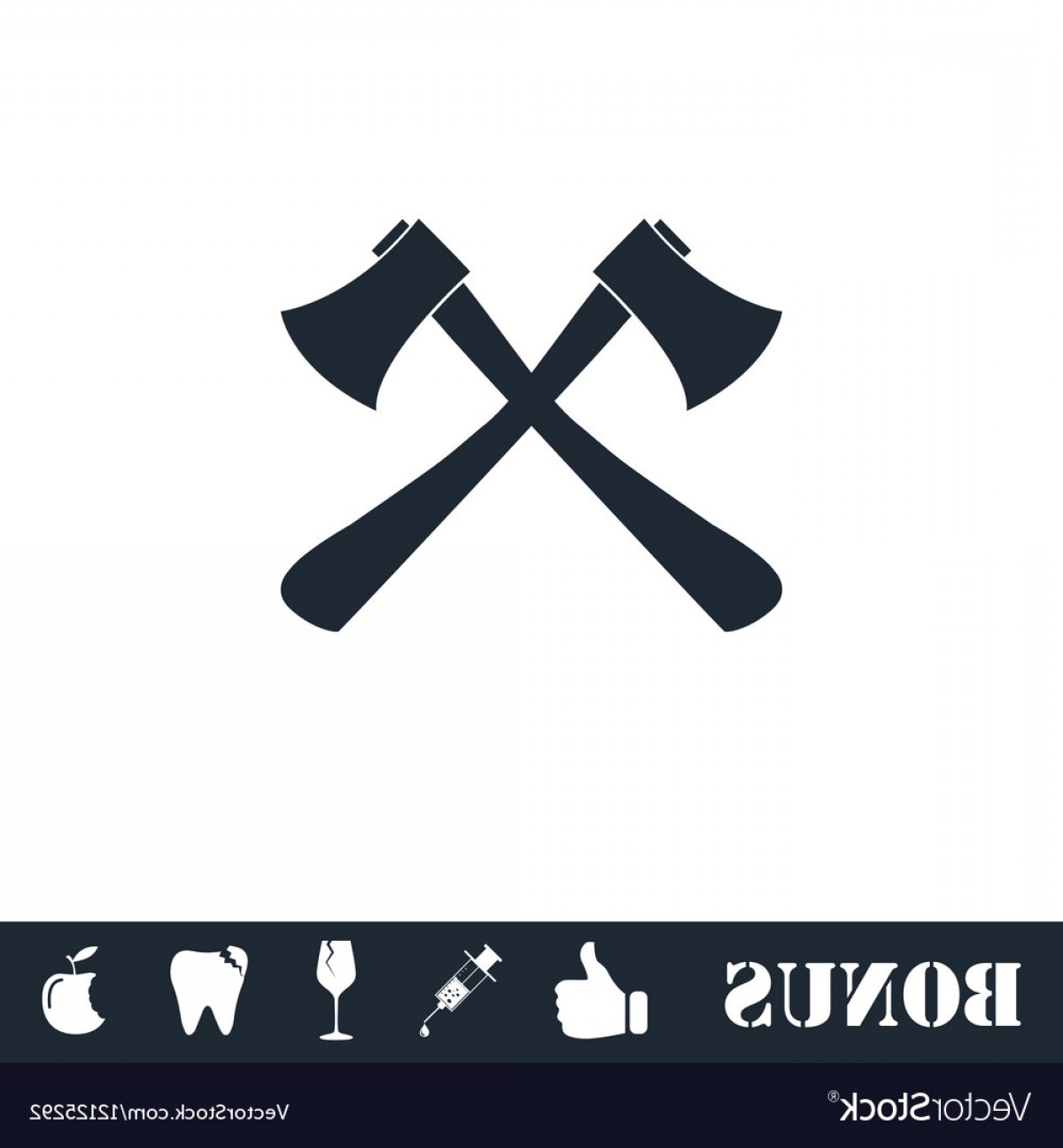 Lumberjack Axes Crossed Icon Flat Vector Geekchicpro 1200x1296 Lumberjack Axes Crossed Icon Flat Vector Geekchicpro