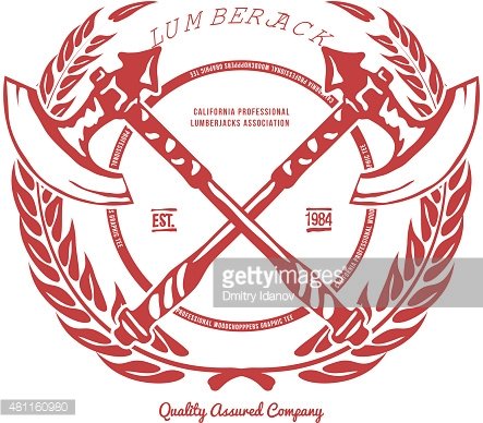 Crossed Axes Lumberjack Graphic Vector T Print Premium Clipart 443x388 Crossed Axes Lumberjack Graphic Vector T Print Premium Clipart