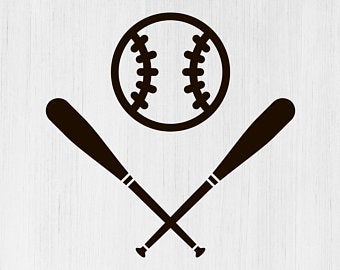 340x270 Baseball Bats Vector Etsy