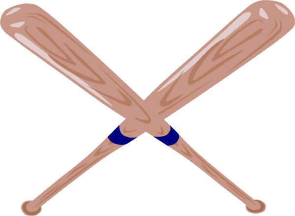 Crossed Baseball Bats Png Images 600x438 Crossed Baseball Bats Png Images