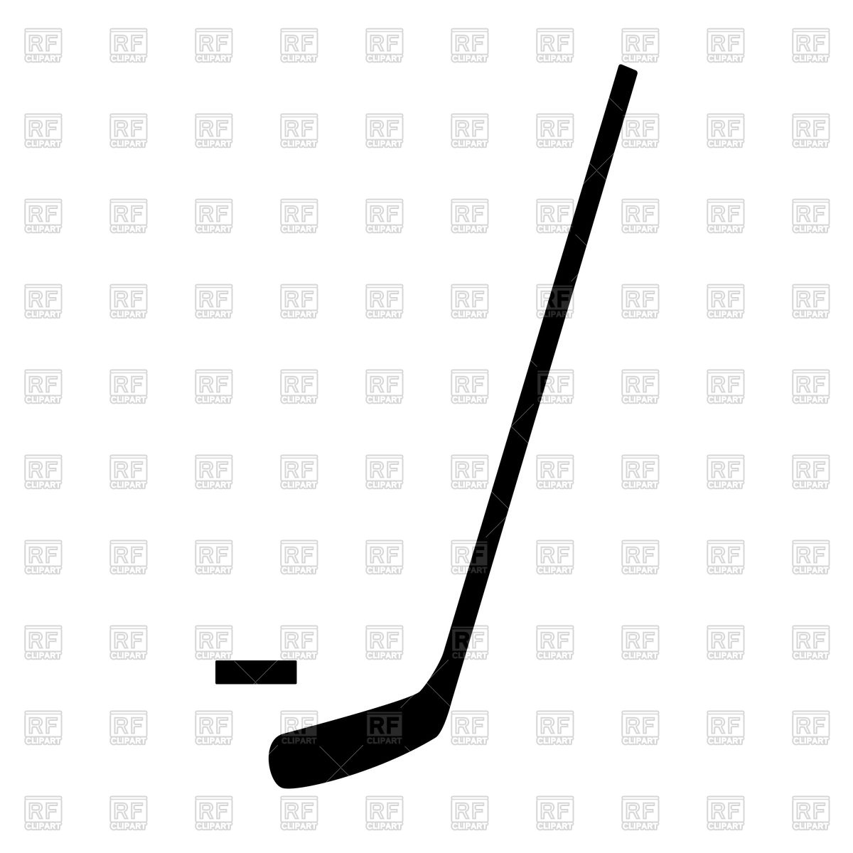 1200x1200 Hockey Sticks And Puck Black Color Icon Vector Image Of Icons