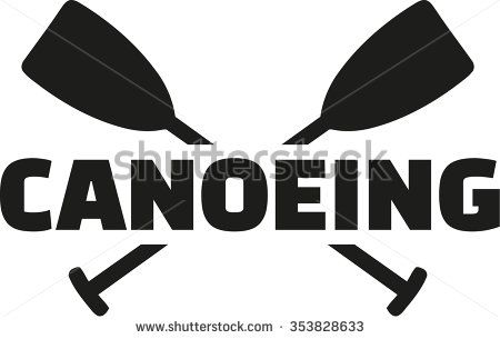 450x305 Crossed Paddles With Canoeing