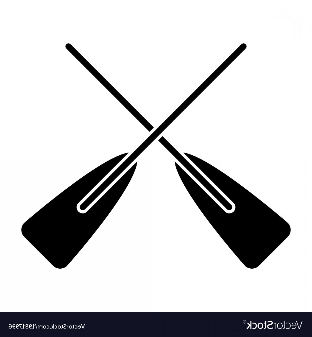 1200x1296 Two Wooden Crossed Boat Oars Sport Vector Soidergi