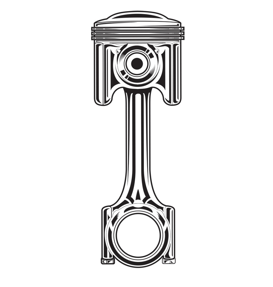 905x954 Piston Clipart