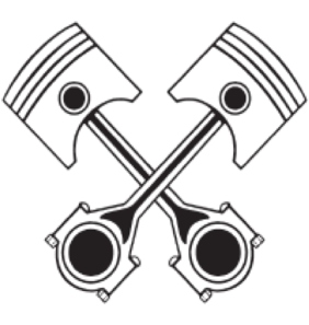 282x297 Crossed Pistons Clipart Collection