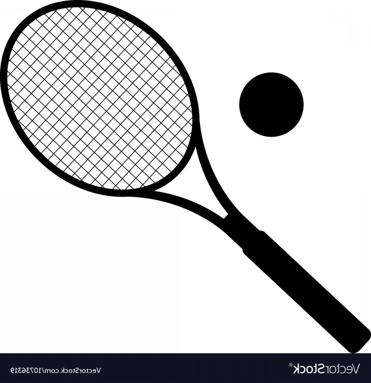 Перекрещенные теннисные ракетки вектор