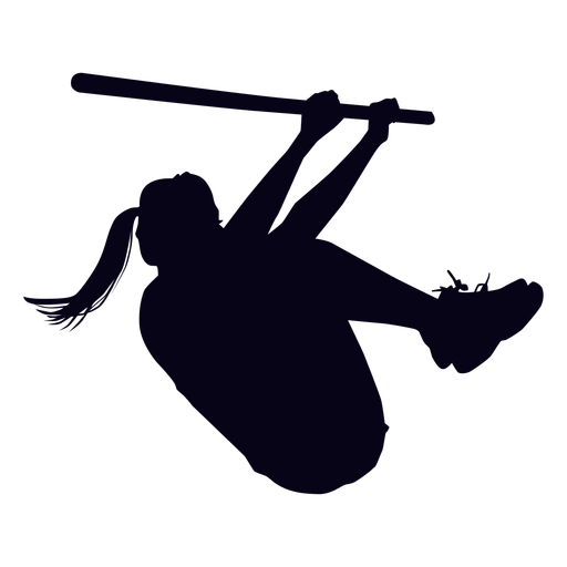 512x512 Female Crossfit Training Silhouette