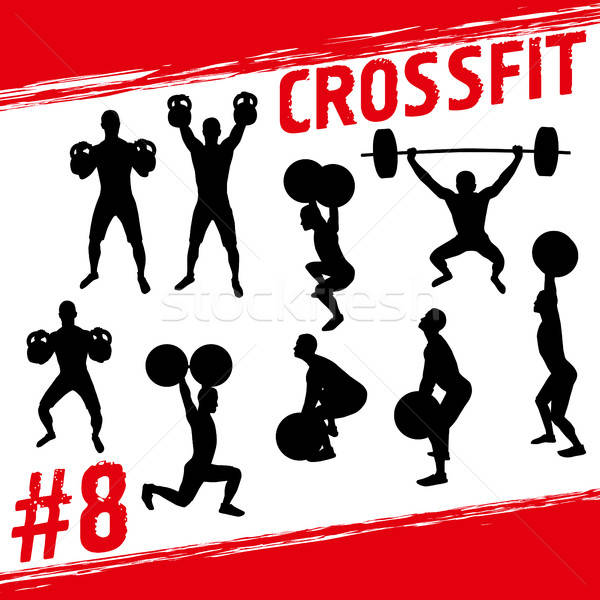 600x600 Crossfit Stock Vectors, Illustrations And Cliparts Stockfresh
