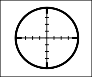 299x249 Target Crosshair Vector