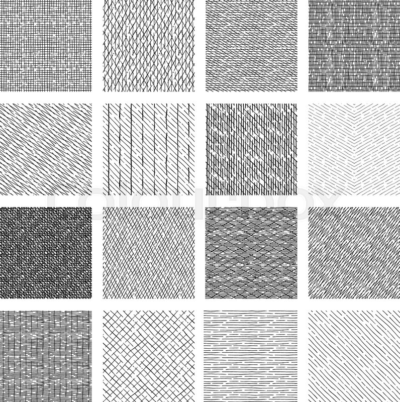 Crosshatch Pattern Vector